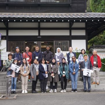 世界１０か国からの留学生が日本独特の家に興味津々！