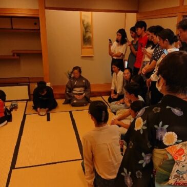 日本の伝統文化の茶道体験は楽しい！