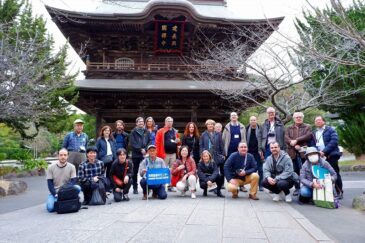 国際会議参加者と静かな北鎌倉を散策