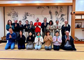 神奈川大学留学生　建長寺での座禅に挑戦