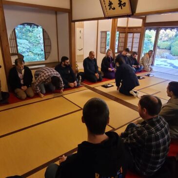 国際会議参加者　報国寺・浄妙寺で日本の庭園を楽しむ