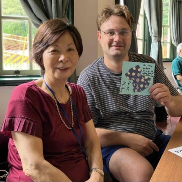 湘南ひらつか七夕祭り 折り紙と書道のコラボを楽しむ