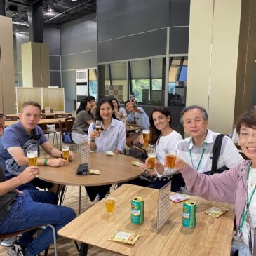 サンモール・インターナショナルスクールご父母とキリンビール横浜工場で楽しい１日を！