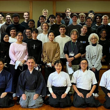 第１１回 弓道体験会　世界の留学生が挑む！初めての弓道体験