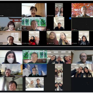 ＡＯＴＳインドネシア介護福祉士候補者　オンラインで日本語実践会話練習