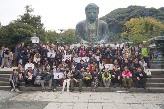 17カ国41名の留学生、日本文化と鎌倉の魅力を満喫