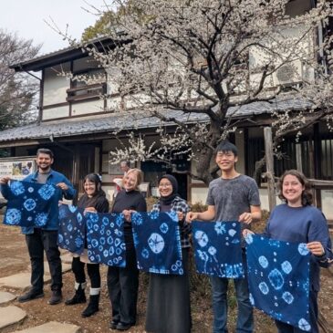 東京科学大学の学生と巡る日本民家園と藍染体験の一日