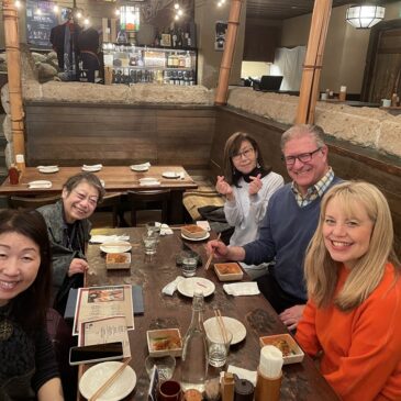 サンモール・インターナショナルスクール保護者　焼き鳥と日本語で乾杯！国際交流ランチ