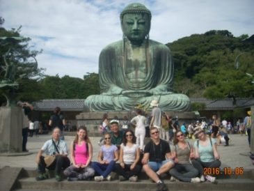 Israeli Tourists Enjoy Yukimi Daifuku in Kamakura