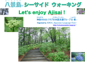 Let's enjoy Ajisai! @ Kanazawa-Hakkei Station
