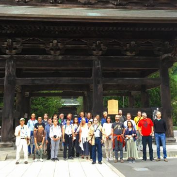 Computer Scientists Tour Kamakura