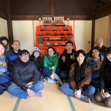 International Students Visit Folk Houses in Kawasaki and Try “Aizome” Dyeing