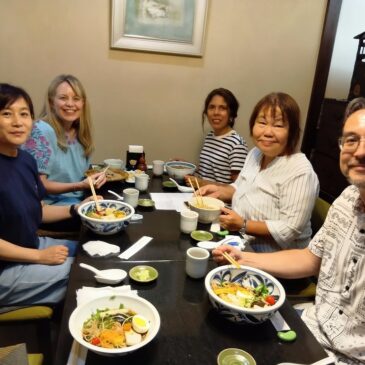 Saint Maur Parents Enjoy Japanese Conversation and Soba Noodles